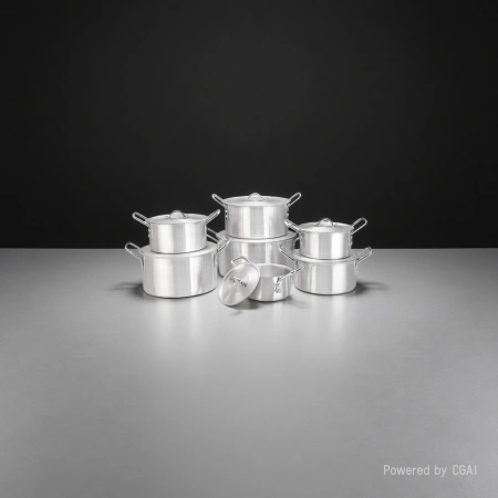 MGc stainless steel enamel pot multi-piece set, 12-piece set, healthy and durable, essential for the kitchen MGc stainless steel enamel pot multi-piece set, 12-piece set, healthy and durable, essential for the kitchen